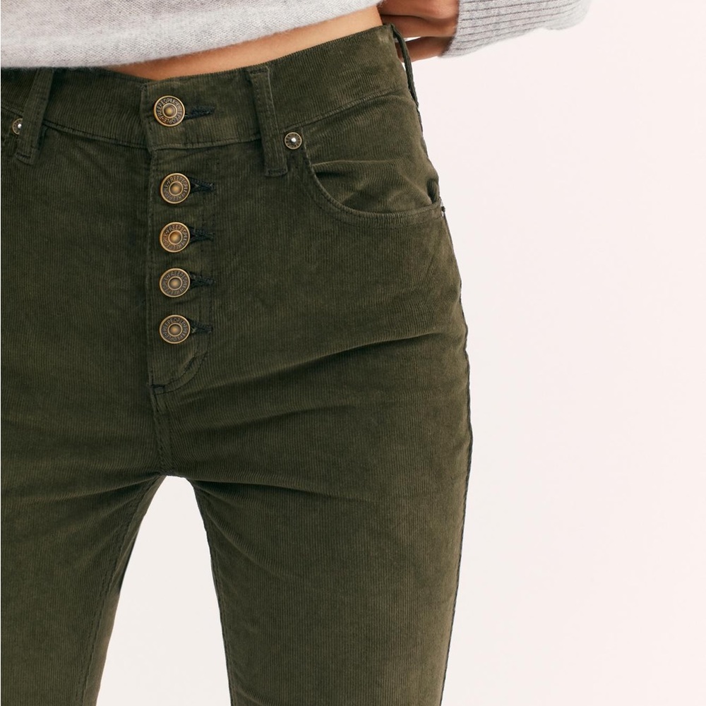 Free People Sun Chaser Cord Skinny Pants - Picture 3 of 10